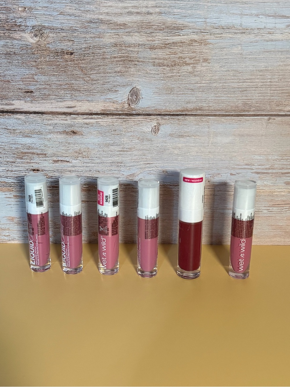 wet n wild Pink & Berry Liquid Lipstick Bundle - 6 Shades